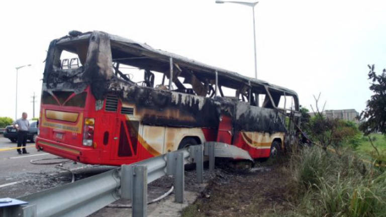 'Suicidal' driver caused fatal Taiwan bus inferno